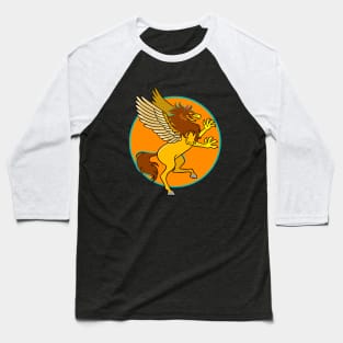 Fighting Hippogriff Baseball T-Shirt